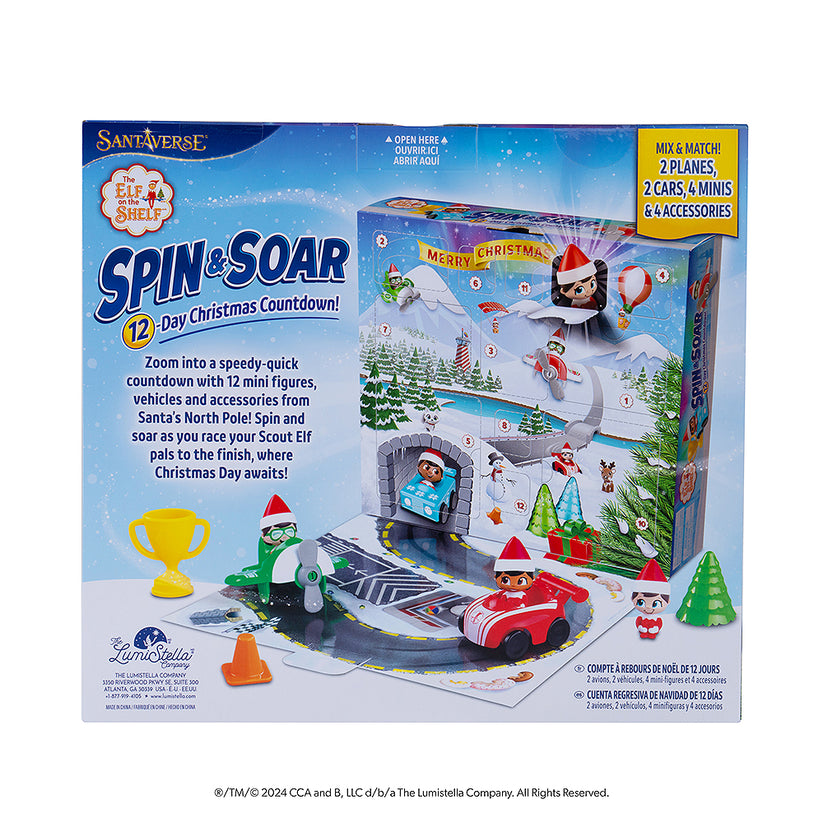 Spin And Soar 12-Day Countdown to Christmas