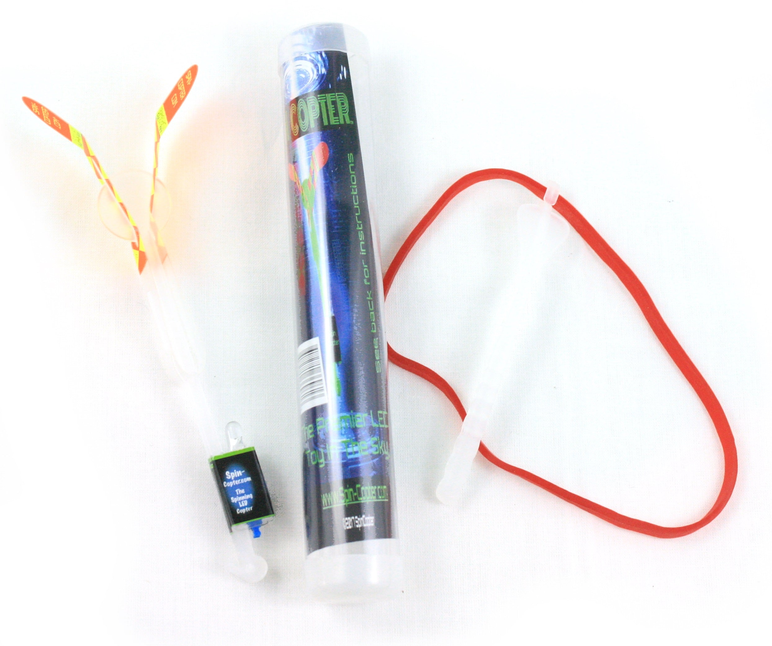 Spincopter LED Flying Machine - Crystal