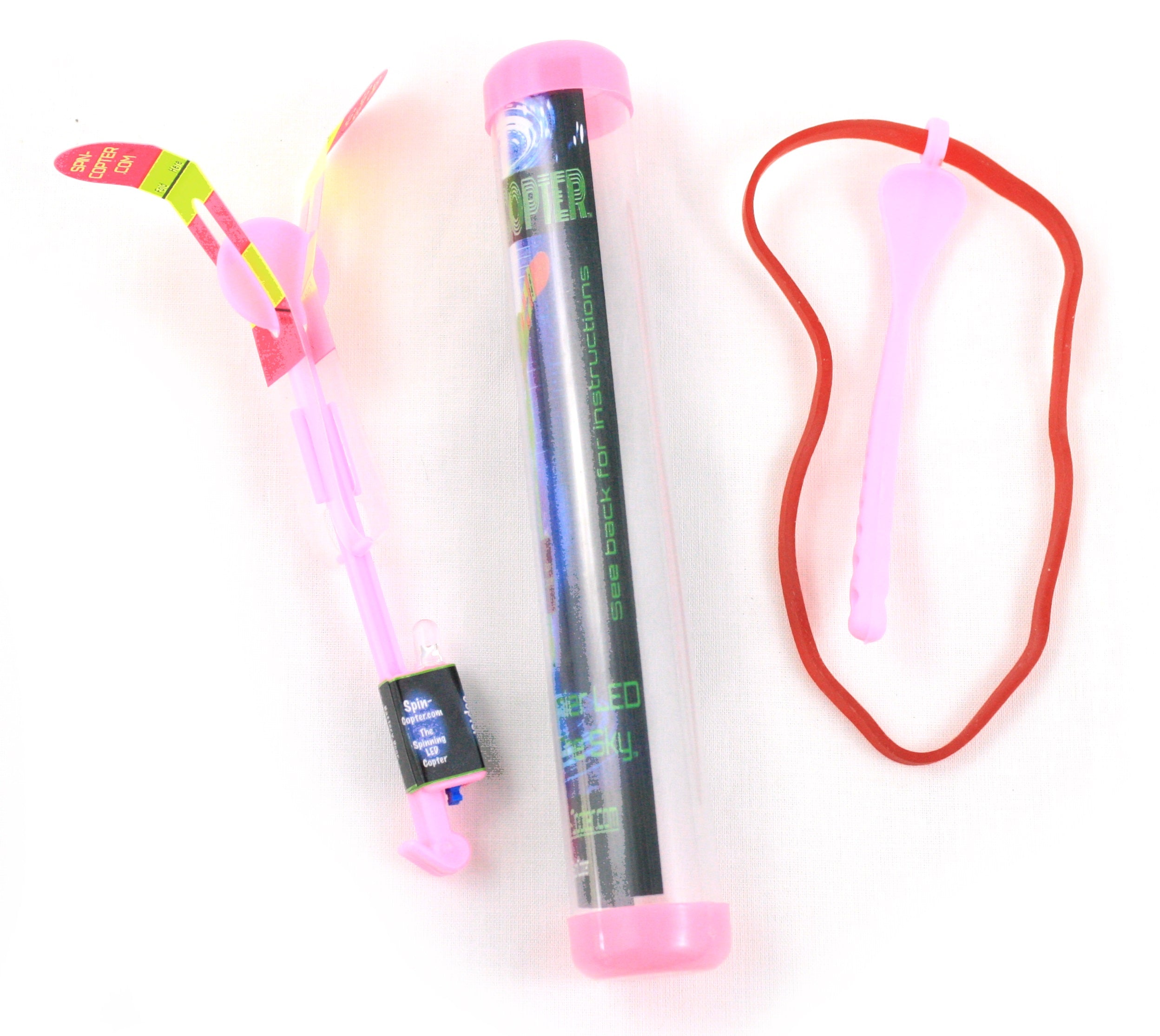 Spincopter LED Flying Machine - Pink