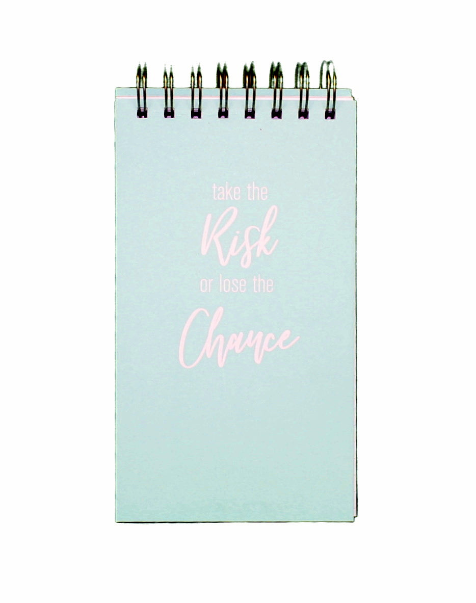 Spiral Chunky Notepad - Take the Risk