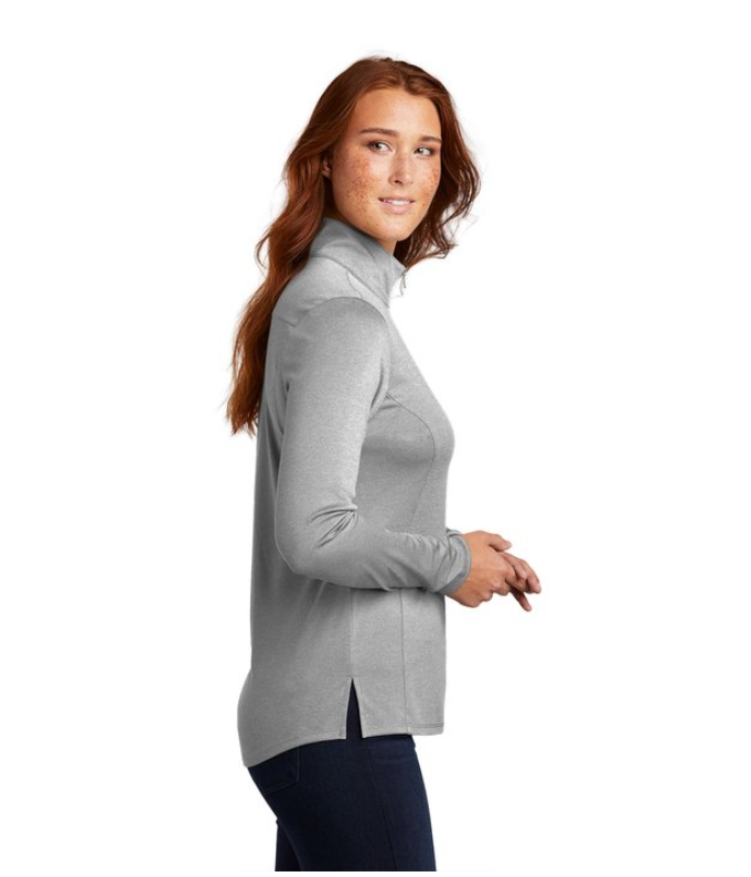 Sport-Tek® Women’s Endeavor Half-Zip Sweatshirt – Sleek, Stylish, and Ready for Every Adventure