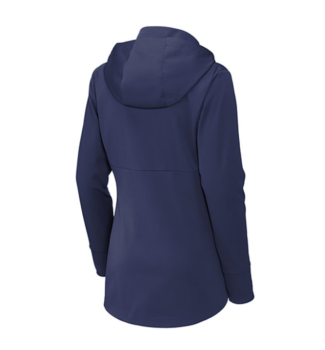 Sport-Tek® Women’s Hooded Softshell Jacket – Sleek, Stretchy, and Built for All-Weather Action