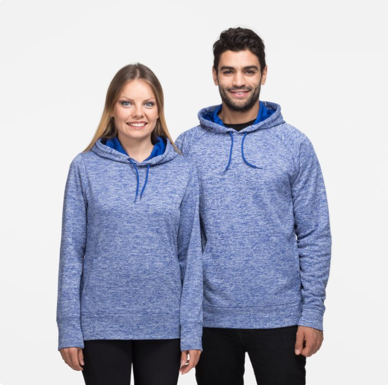 Sport-Tek® Women's PosiCharge® Electric Heather Hooded Pullover – Vibrant, Moisture-Wicking Comfort with an Electrifying Style