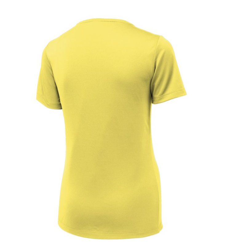 Sport-Tek® Ladies Posi-UV™ Pro Scoop Neck Tee – Sun Protection Meets Sleek, Sporty Style