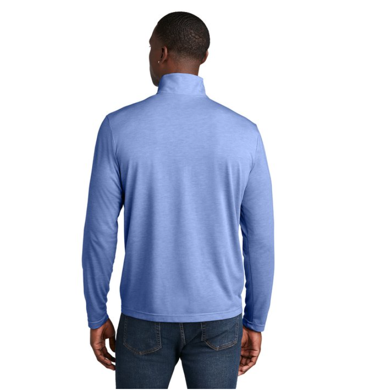 Sport-Tek® PosiCharge Tri-Blend Wicking 1/4-Zip Pullover – Moisture-Wicking Comfort with a Modern Fit
