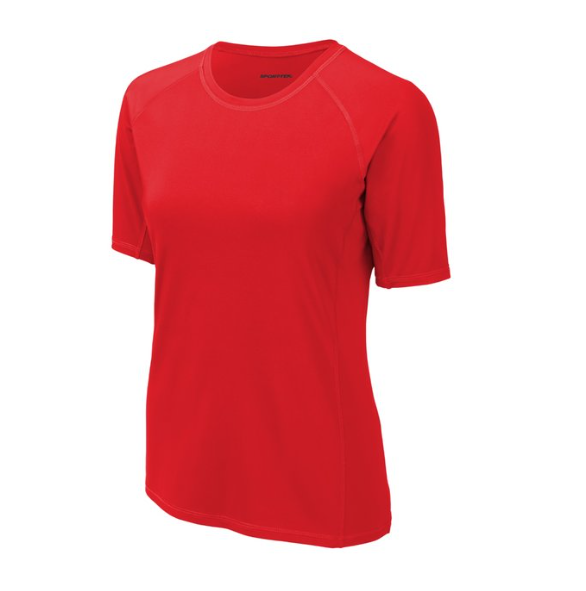 Sport-Tek® Women's Rashguard Tee – Shielded Comfort, Ready for Action