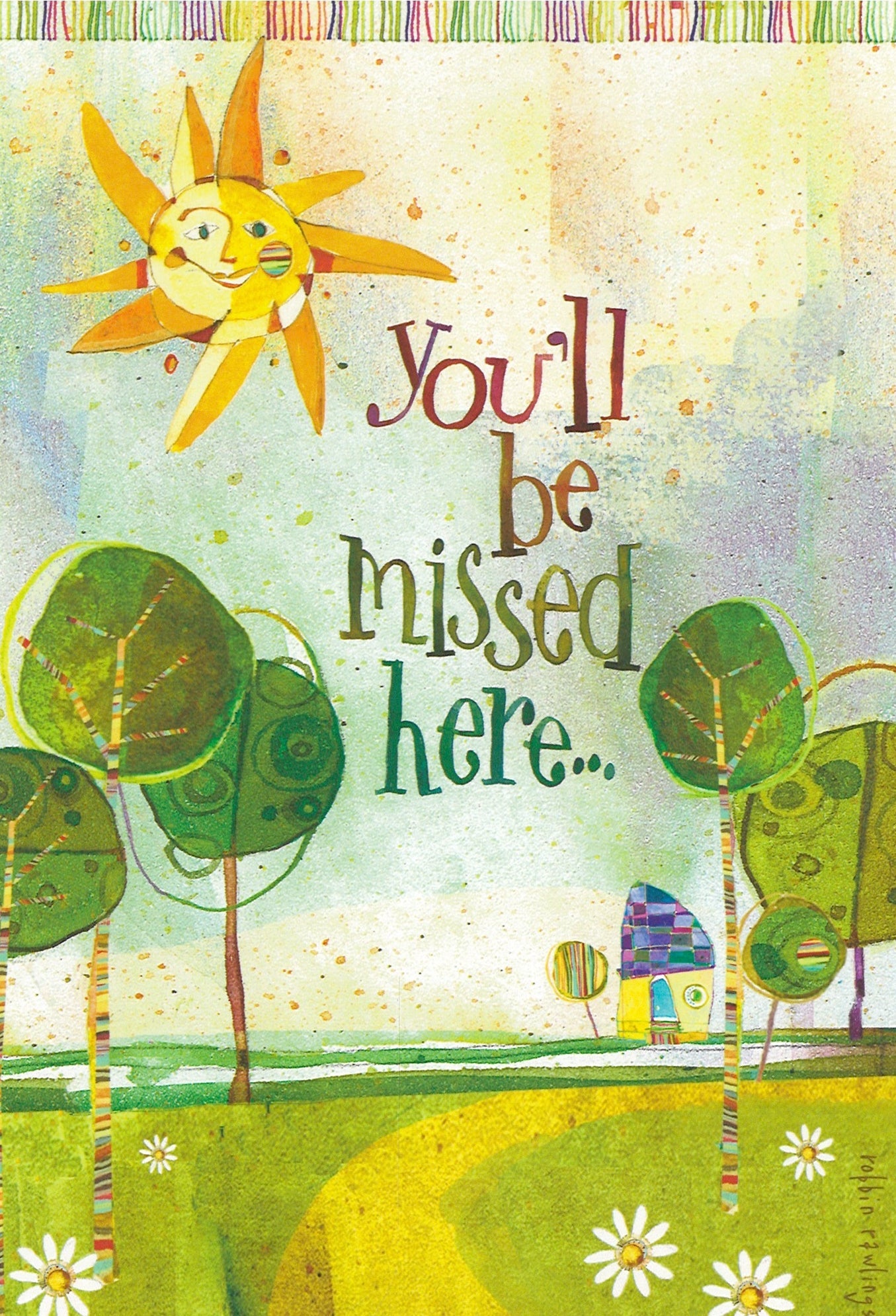 Spread Sunshine - Goodbye Card
