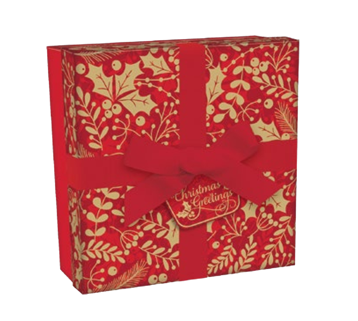 Square Giftbox with Ribbon -