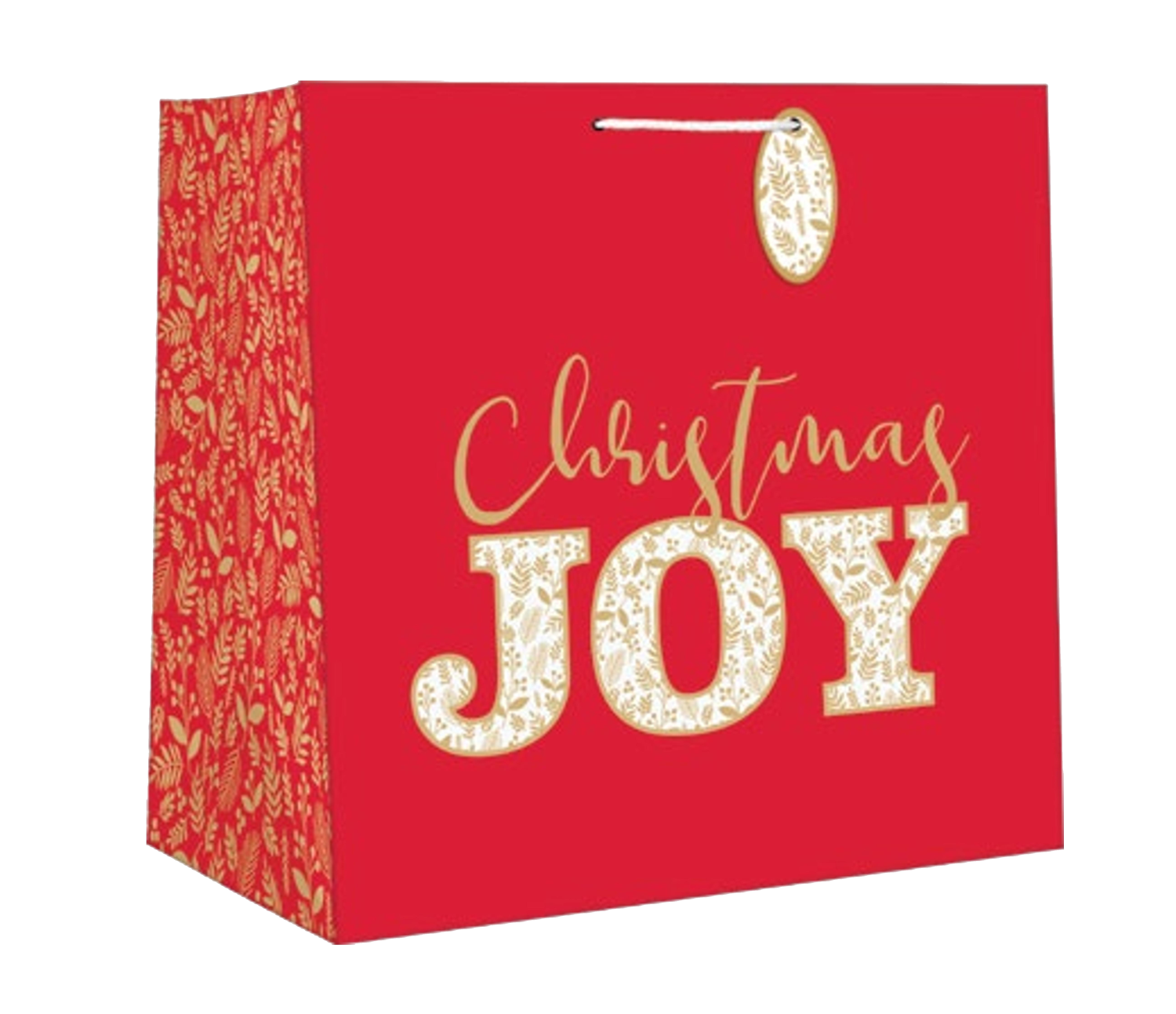 Square Jumbo Gift Bag - Christmas Joy