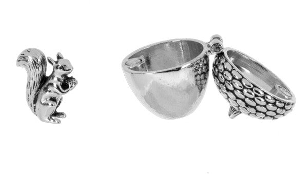 Squirrel Surprise Pocket Charm