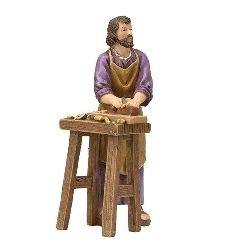 St. Joseph the Worker - 4 Inch Scale Nativity Figurine