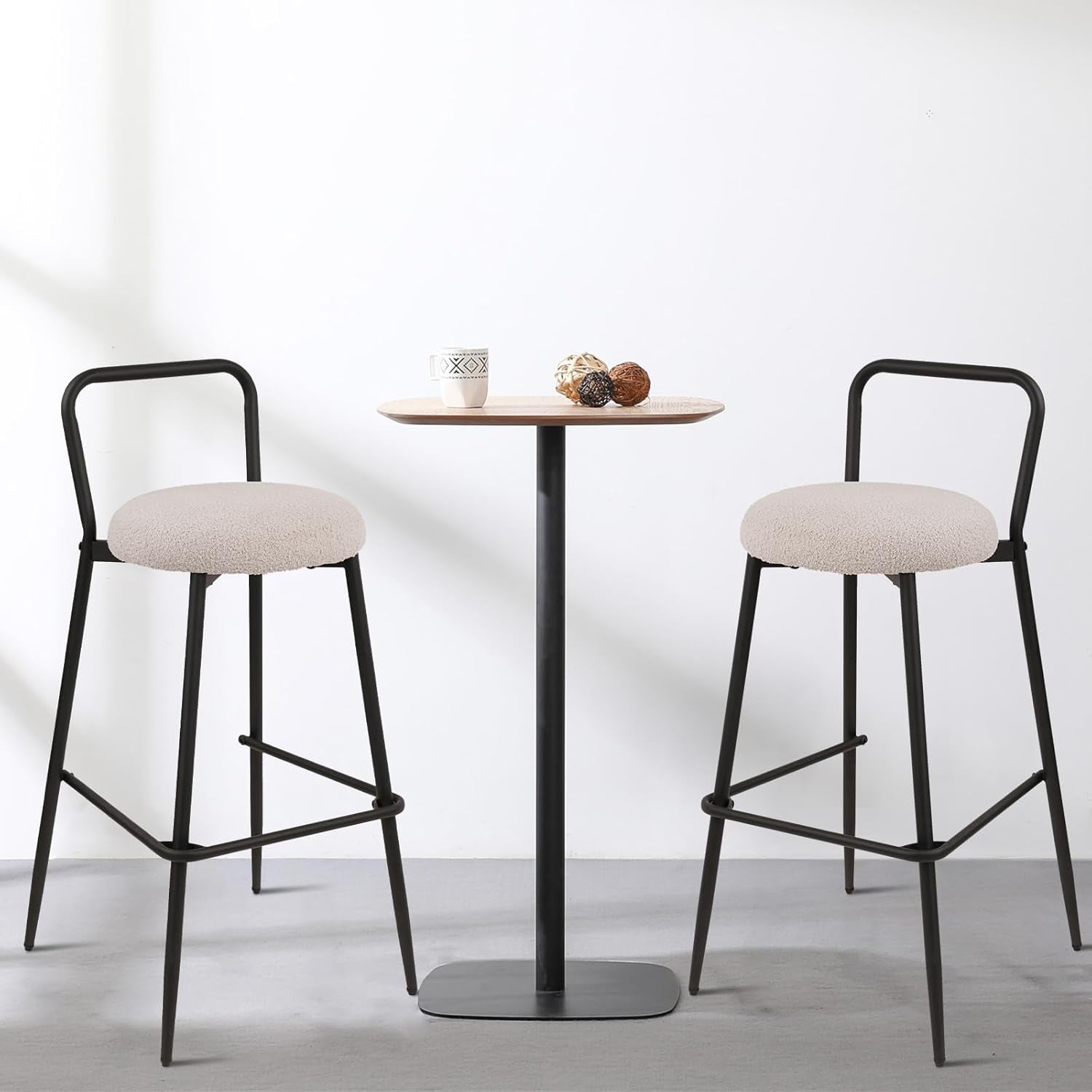 Stackable Bar Stool Set of Three for Kitchen