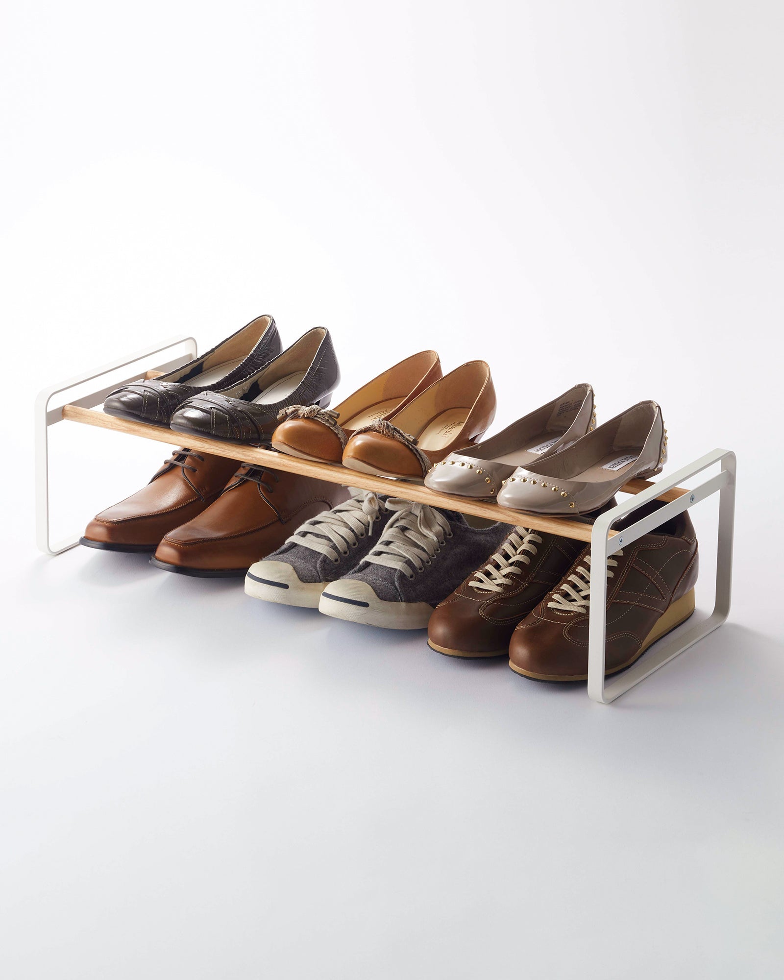 Stackable Shoe Rack (7" H) - Steel