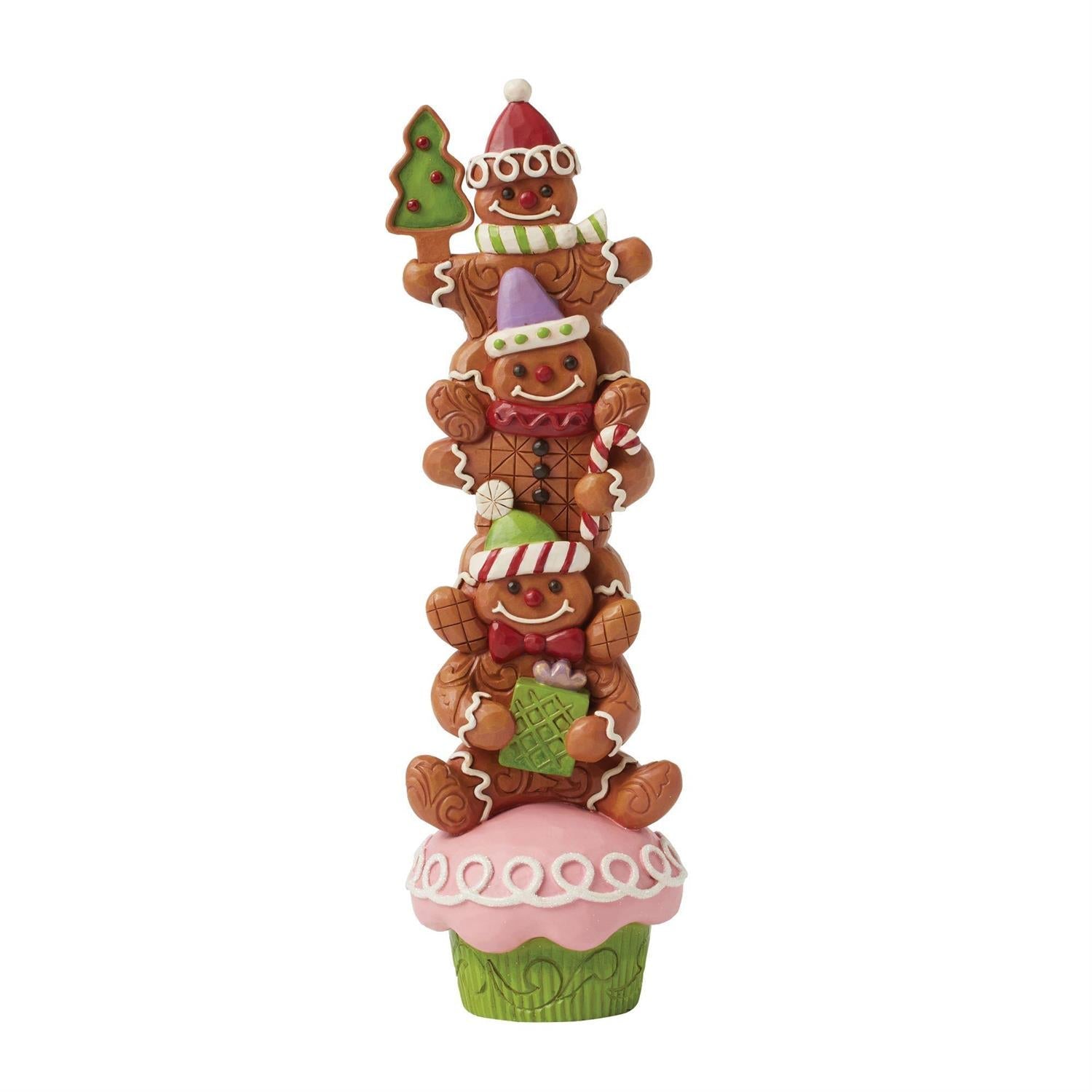 Stacked Gingerbread Figurine