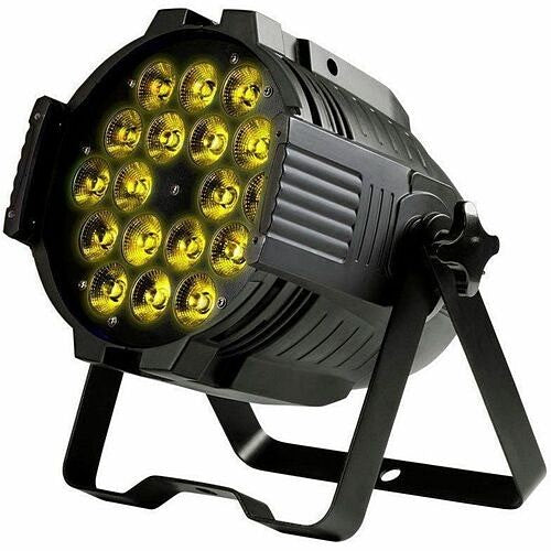 Stage Right by Monoprice 18x 18W HEX LED PAR RGBAW+UV DMX
