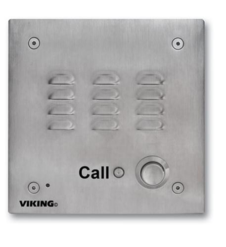 Stainless Steel Handsfree IP Phone EWP VK-E-30-IP-EWP