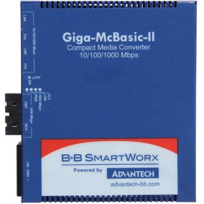 Standalone Multimode Fiber Media Converter - Advantech IMC-470-MM 1000Mbps | Tecisoft