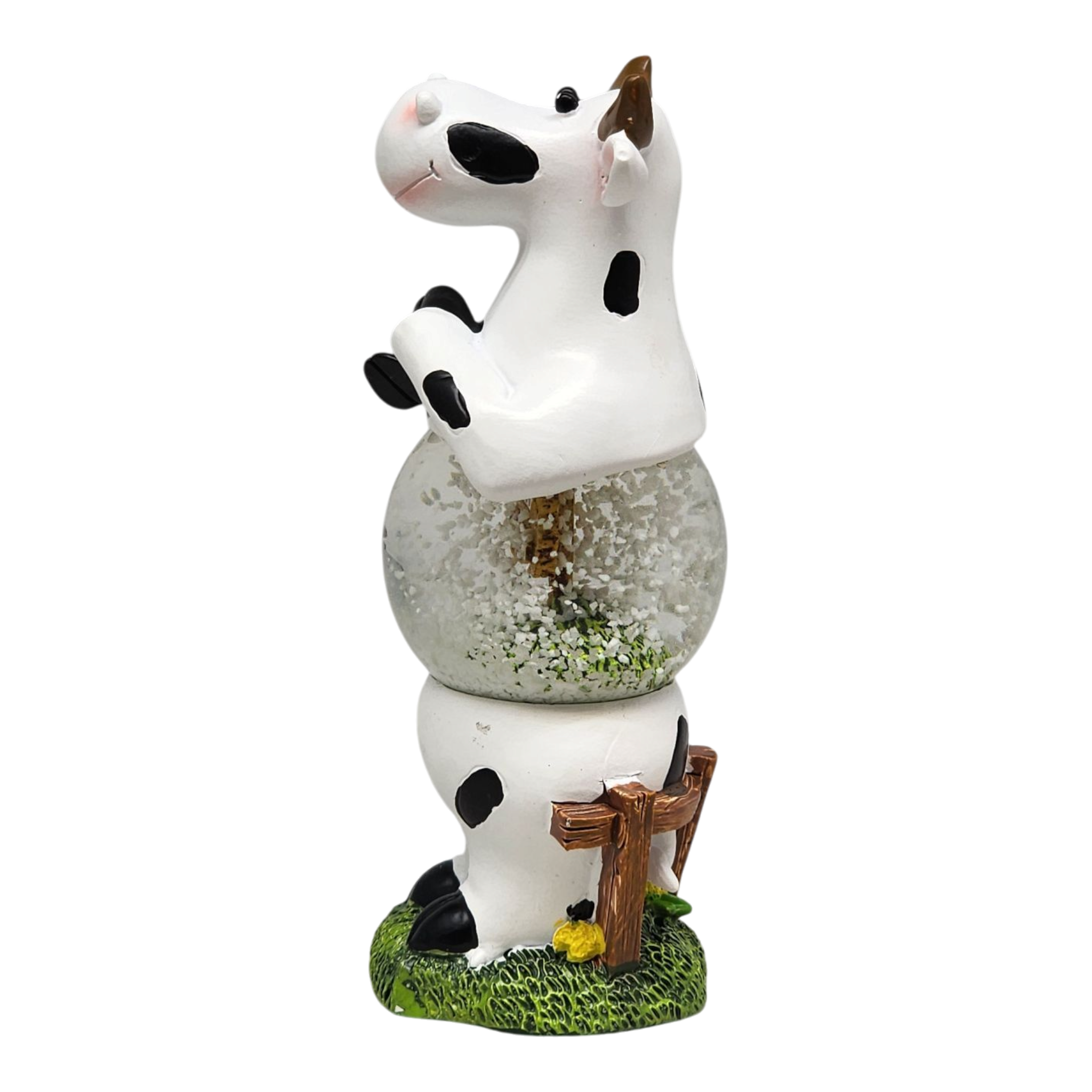 Standing Cow Snowglobe