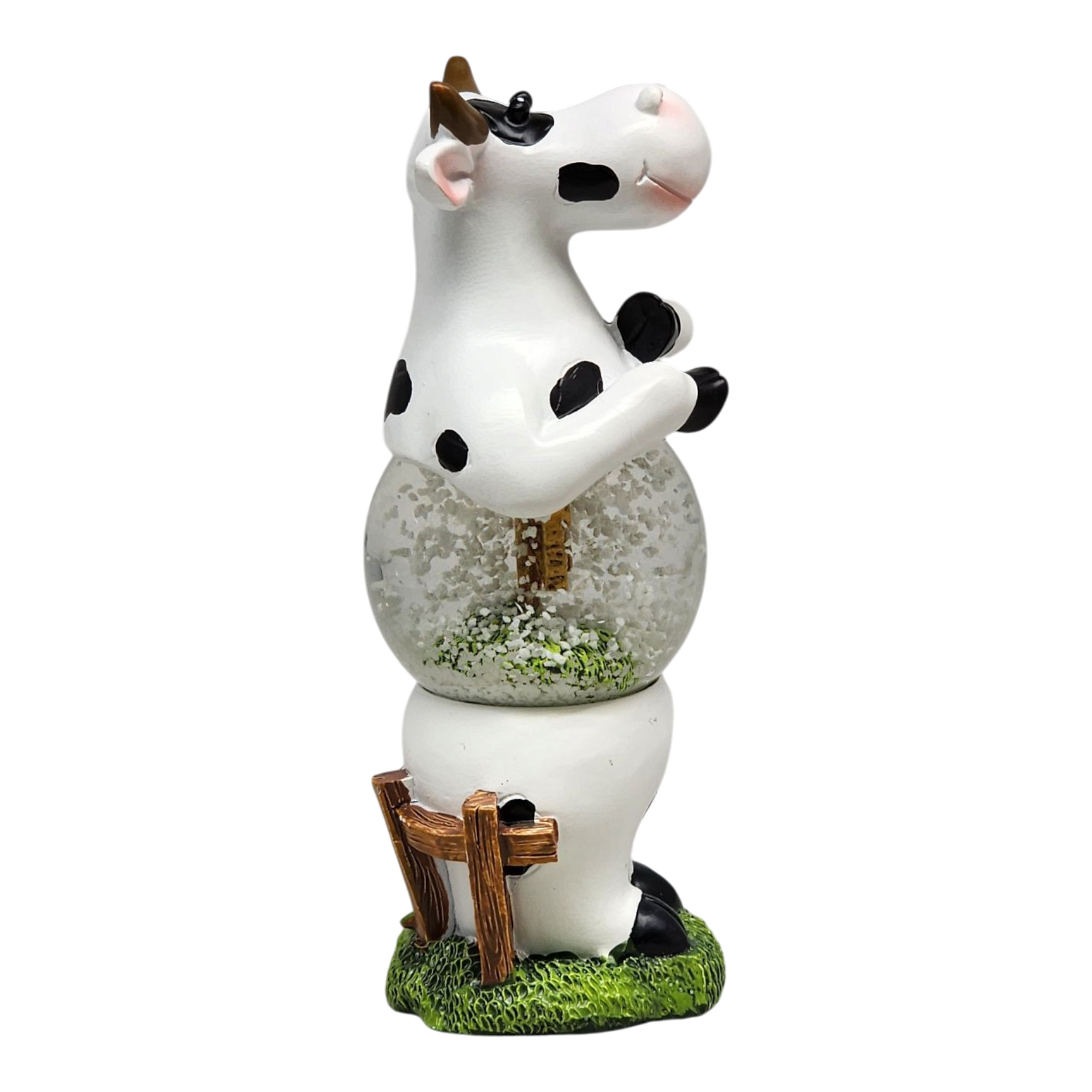 Standing Cow Snowglobe