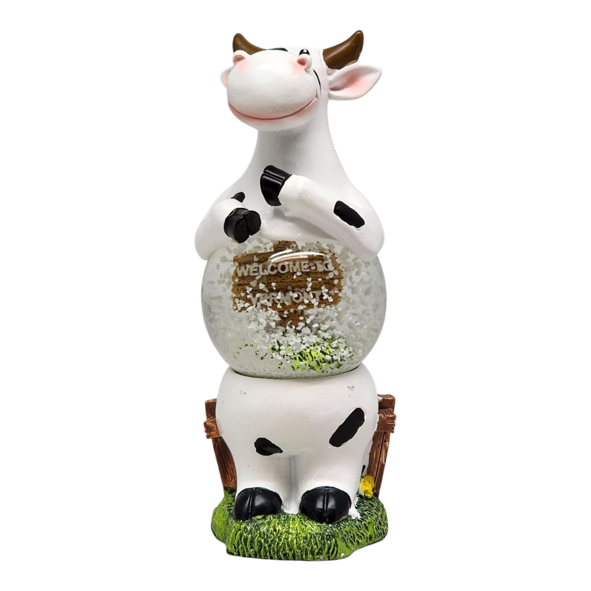 Standing Cow Snowglobe