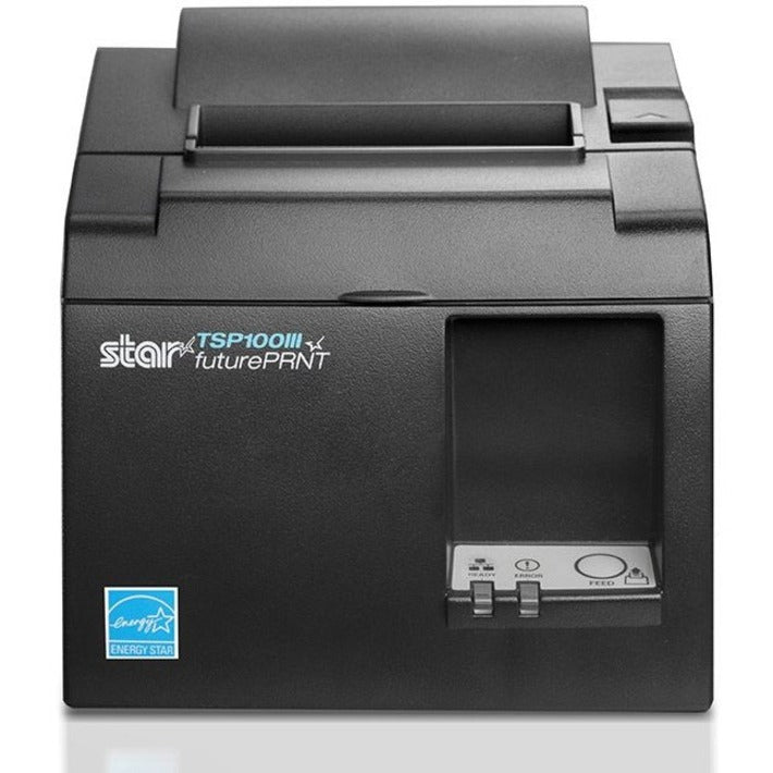 Star Micronics TSP143IIIU GRY US Direct Thermal Printer - Monochrome - Gray - Desktop - Receipt Print - 2.83 Print Width - 0.5 Second Mono - 203 dpi - Receipt - 3.15" Label Width - USB and Lightning - NO BLUETOOTH" 39472310