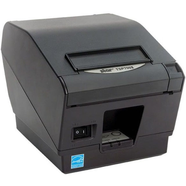Star Micronics TSP743IIU-24GRY Direct Thermal Printer - Monochrome - Wall Mount - Receipt Print - USB - With Cutter - Gray 39442511
