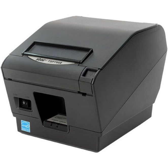 Star Micronics TSP743IIU-24GRY Direct Thermal Printer - Monochrome - Wall Mount - Receipt Print - USB - With Cutter - Gray 39442511