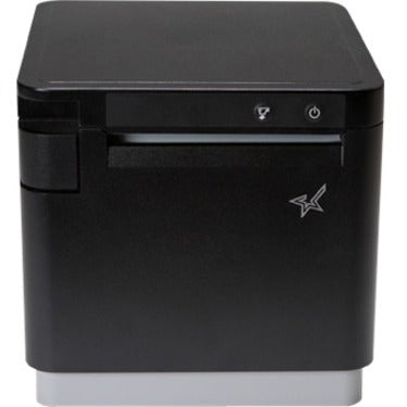 Star Micronics mC-Print3, Thermal, Ethernet (LAN), USB, Lightning, Bluetooth (MFi), CloudPRNT - 3 Receipt Printer - 250mm/sec - Monochrome - Auto Cutter - Black Color - External Power Supply Included" 39654510