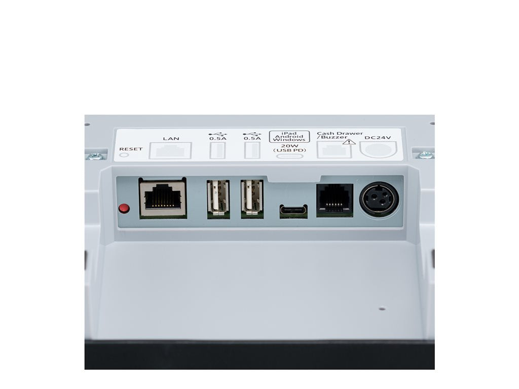 Star mC-Label3 MCL32Ci BLK US - Label printer - direct thermal - - 203 dpi - up to 425.2 inch/min - USB-C, LAN, USB