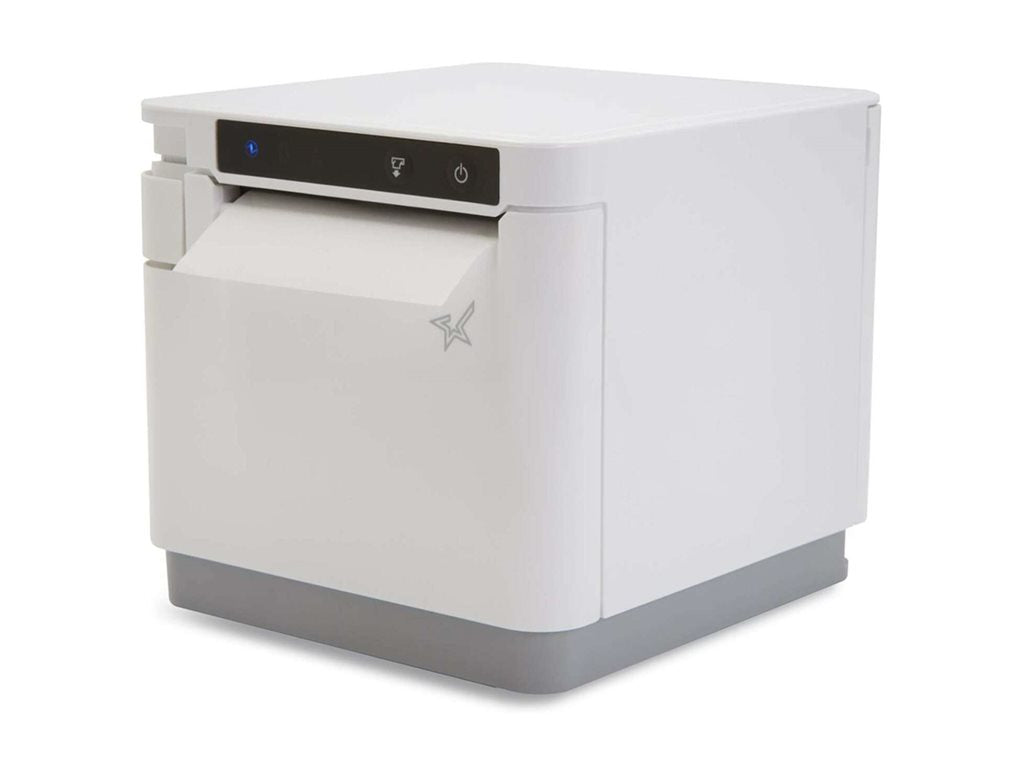 Star mC-Print3 MCP31CBi WHT US - Receipt printer - direct thermal - - 203 dpi - up to 944.9 inch/min - USB-C, LAN,