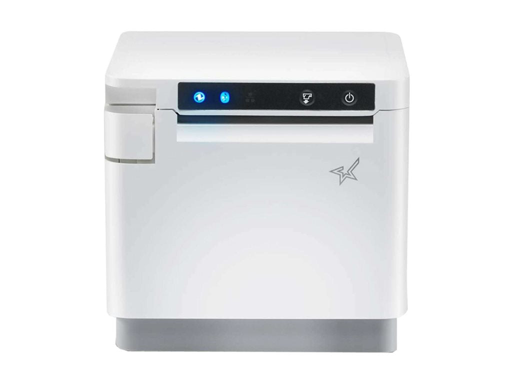 Star mC-Print3 MCP31CBi WHT US - Receipt printer - direct thermal - - 203 dpi - up to 944.9 inch/min - USB-C, LAN,
