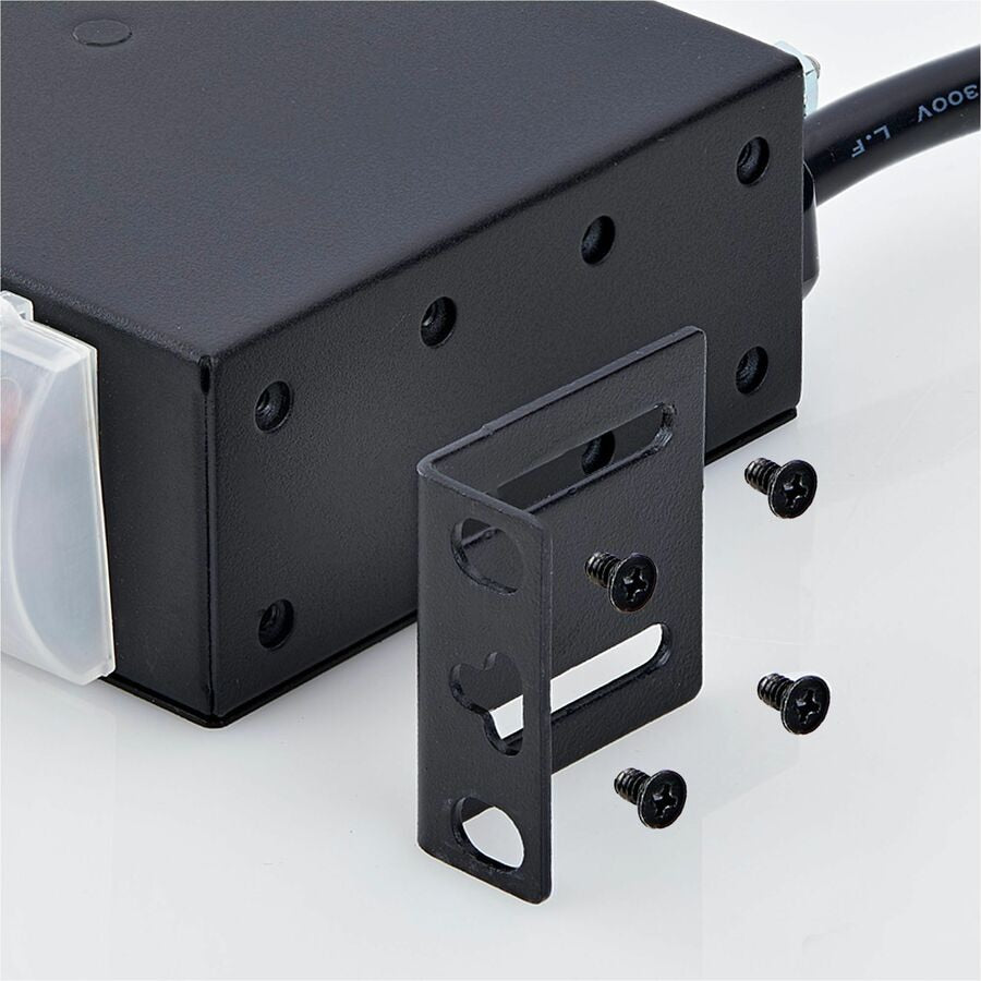 StarTech 1U 19in Rackmount PDU 12x NEMA 5-15R Right-Angle Outlets