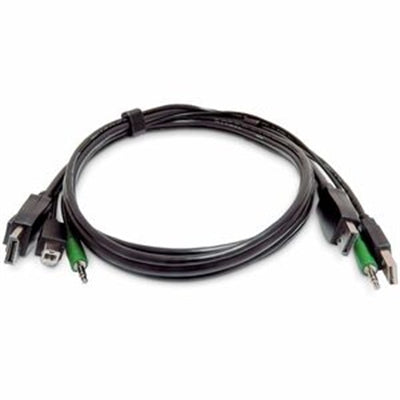 StarTech 3ft DisplayPort KVM Cable USB 2.0 Audio