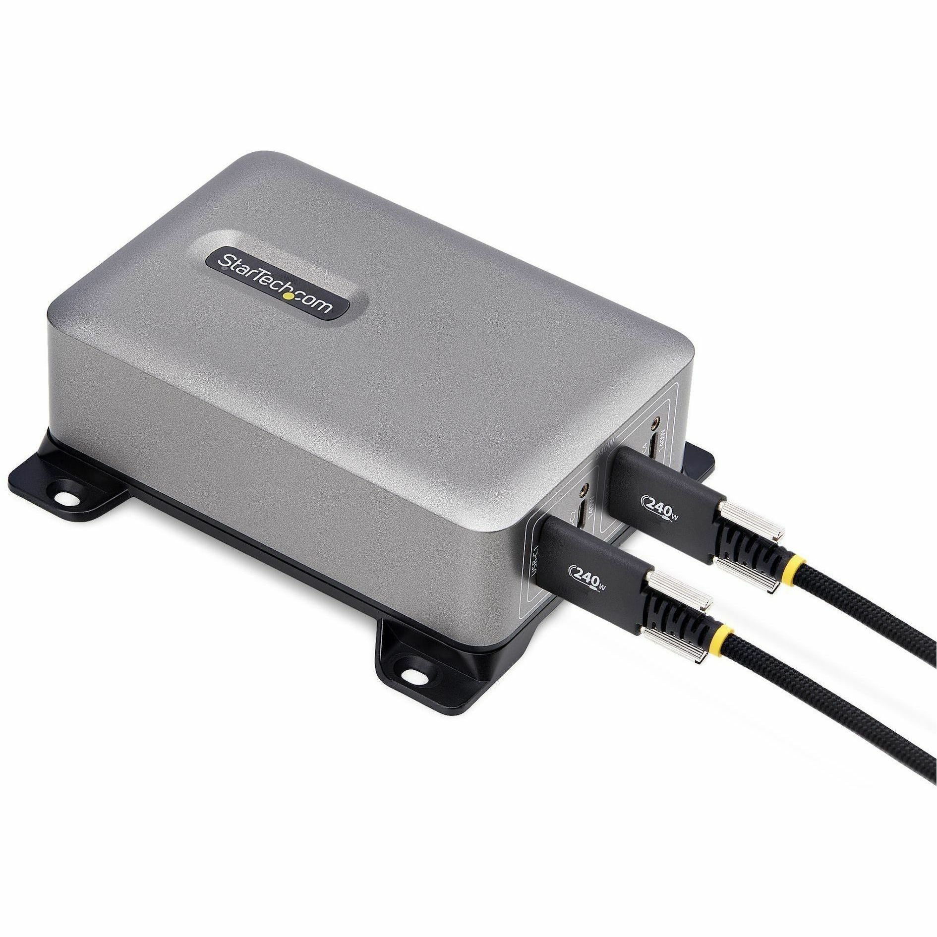 StarTech USB-C Desk Charger 240W PD 3.1 Fast Charge for Professionals
