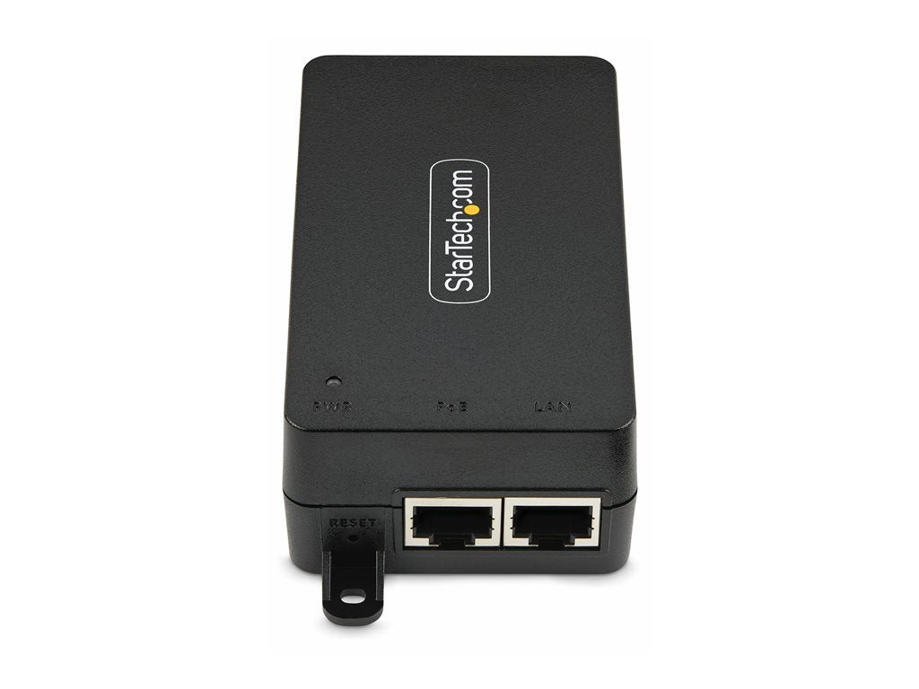 StarTech.com 1-Port 10Gbps PoE++ Injector, 60W, PoE++ (802.3af/at/bt) - PoE injector - unmanaged inline - AC 100-240 V - 60 Watt AF31XC-POE-INJECTOR