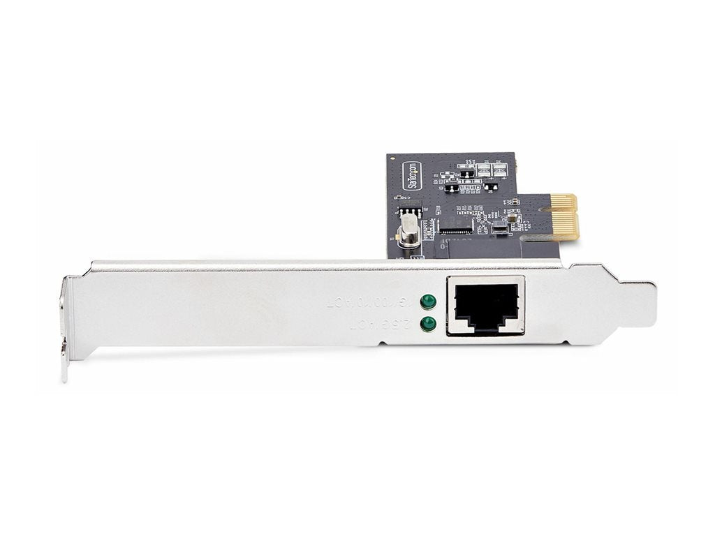 StarTech.com 1-Port 2.5G NBASE-T PCIe Network Card, Computer Network Interface Card, Intel I225-V, Single-Port Ethernet, Multi-Gigabit PR12GI-NETWORK-CARD