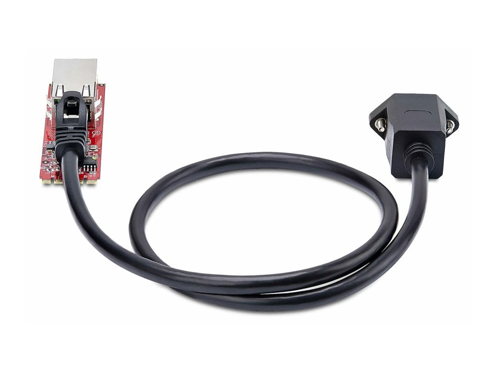 StarTech.com 1-Port 2.5GbE M.2 Network Card, Multi-Gigabit Speeds (2.5G/1G/100M/10M) - NBASE-T (802.3bz), PCIe Ethernet M.2 2280, MR12GI-NETWORK-CARD