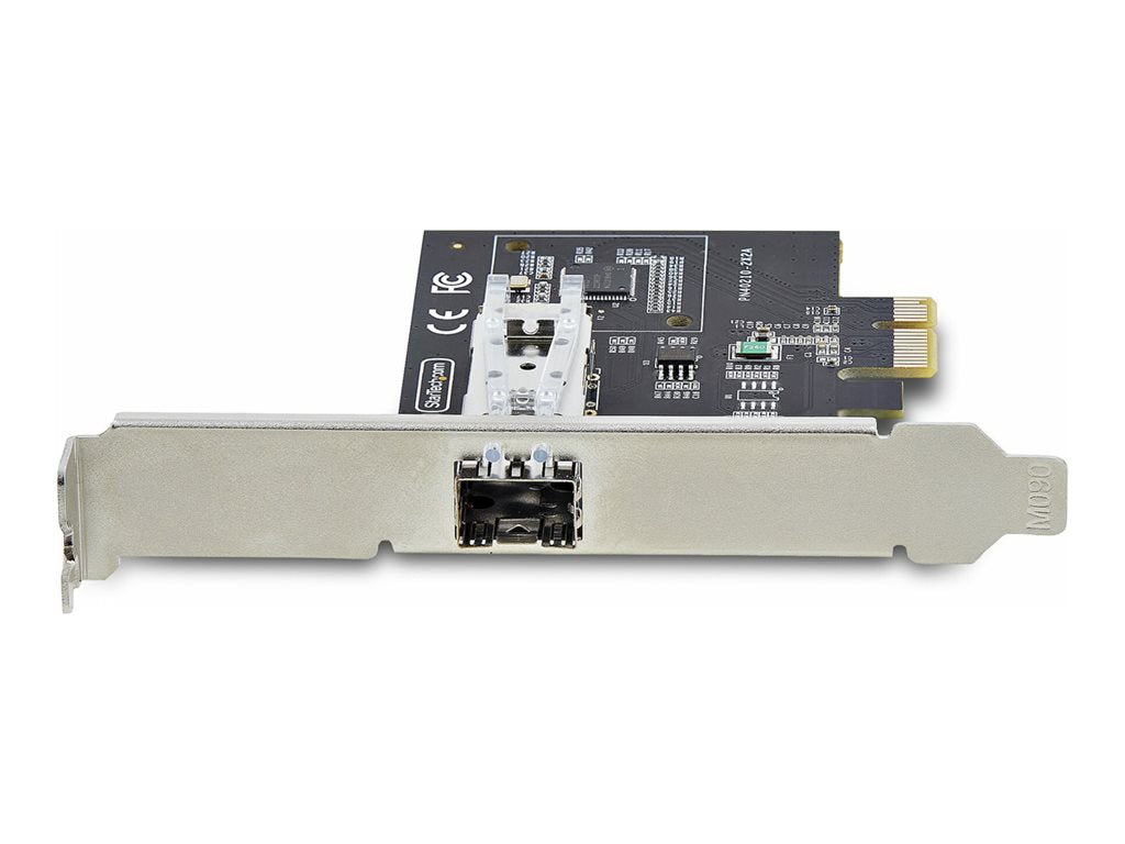 StarTech.com 1-Port GbE SFP Network Card, PCIe 2.1 x1, Intel I210-IS, 1GbE Controller, 1000BASE Copper/Fiber Optic, Single-Port P011GI-NETWORK-CARD