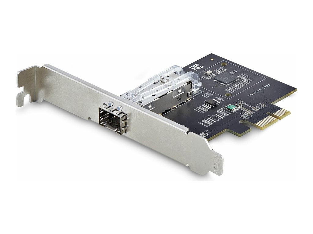 StarTech.com 1-Port GbE SFP Network Card, PCIe 2.1 x1, Intel I210-IS, 1GbE Controller, 1000BASE Copper/Fiber Optic, Single-Port P011GI-NETWORK-CARD