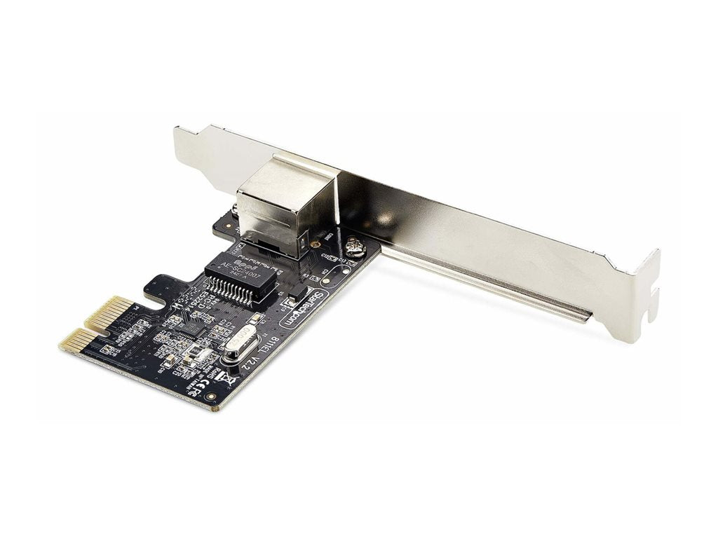 StarTech.com 1-Port Gigabit PCIe Network Adapter Card, TAA Compliant - Network adapter - PCIe low profile - Gigabit Ethernet ST1000SPEX2T