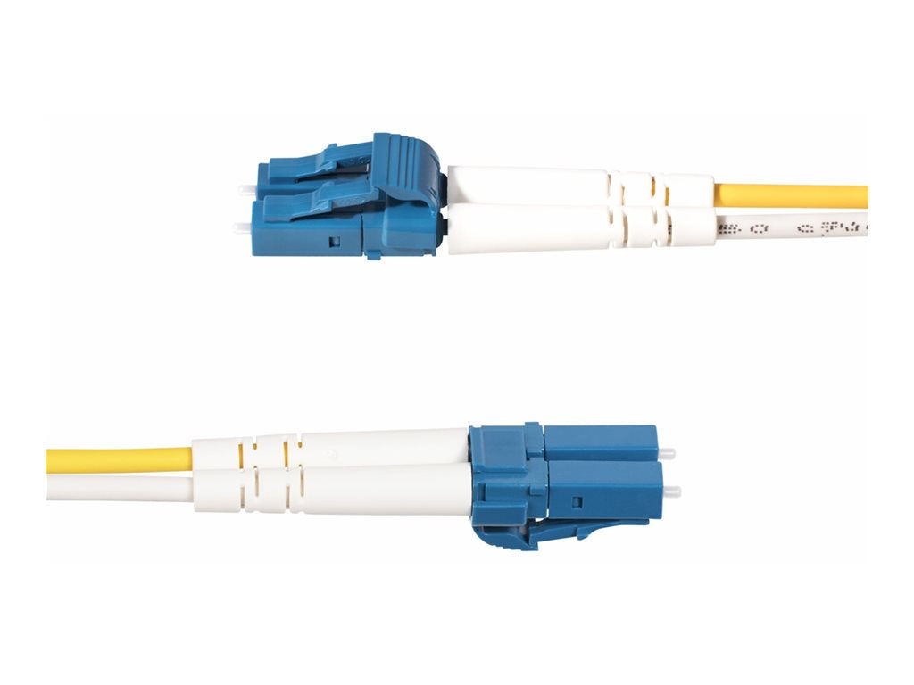 StarTech.com 10m (30ft) LC to SC (UPC) OS2 Single Mode Duplex Fiber Optic Cable, 9/125ï¿½m, Laser Optimized, 10G, Bend Insensitive, SMLCSC-OS2-10M