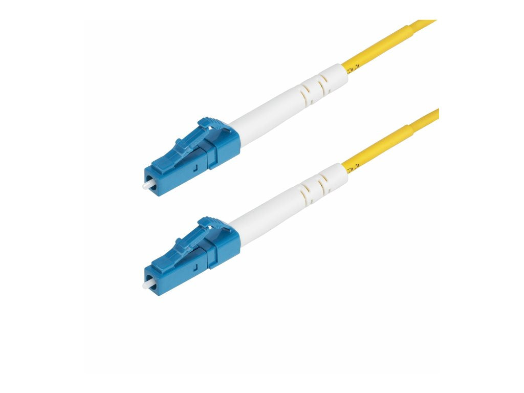 StarTech.com 10m (32.8ft) LC to LC (UPC) OS2 Single Mode Simplex Fiber Optic Cable, 9/125ï¿½m, Laser Optimized,