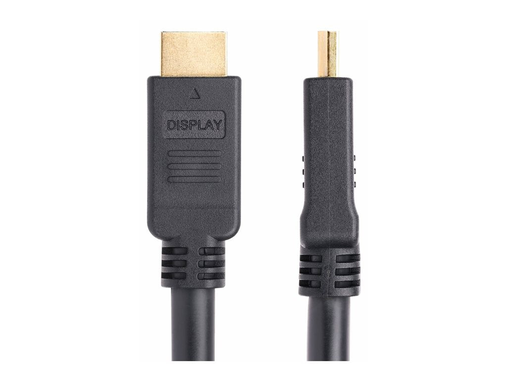 StarTech.com 10m Active HDMI 2.0 Cable, CMP, Plenum Rated, 4K 60Hz - High Speed - HDMI cable - HDMI male to HDMI male - 33 ft HD2AP-10M-HDMI-CABLE