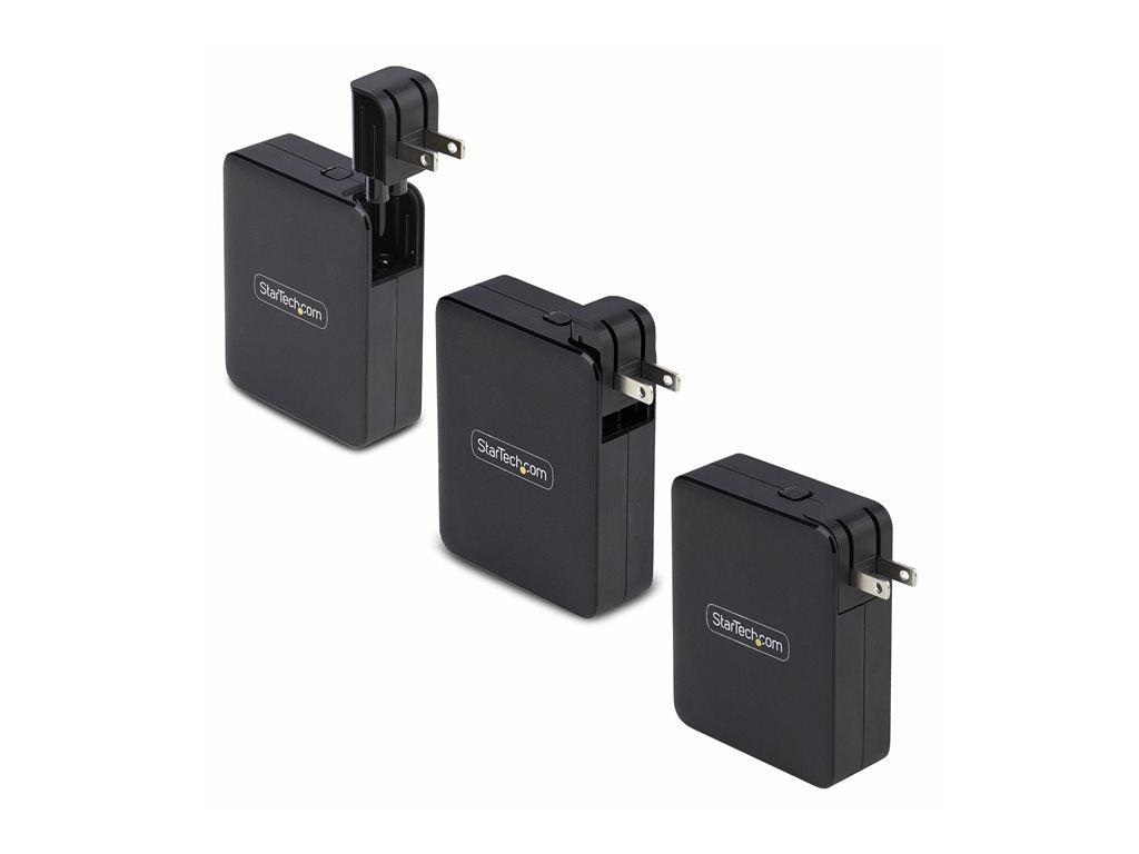 StarTech.com 140W USB-C Wall Charger, USB-C/USB-A, PD GaN Power Adapter - Power adapter - GaN technology - 140 Watt - 5 A - Power 3114GCN-WALL-CHARGER