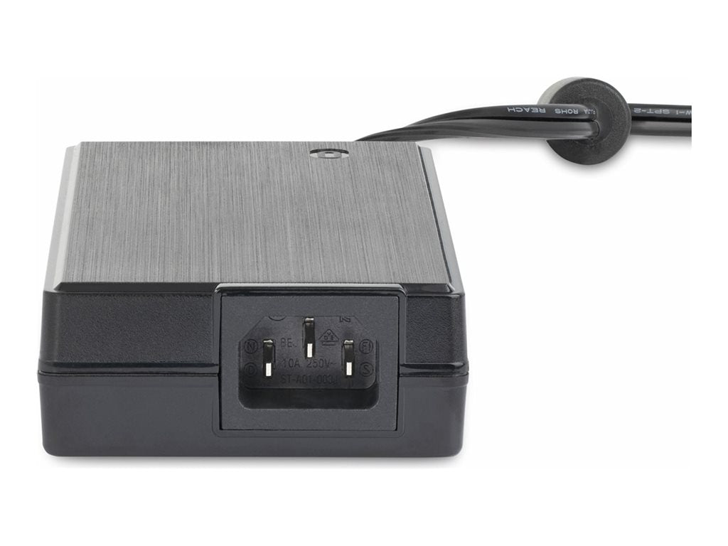 StarTech.com 160W Universal DC Power Adapter (24V/6.6A), 2-Wire Cord and 2/3-Pin Terminal Blocks, 100-240V AC/DC External Power 160W-POWER-ADAPTER