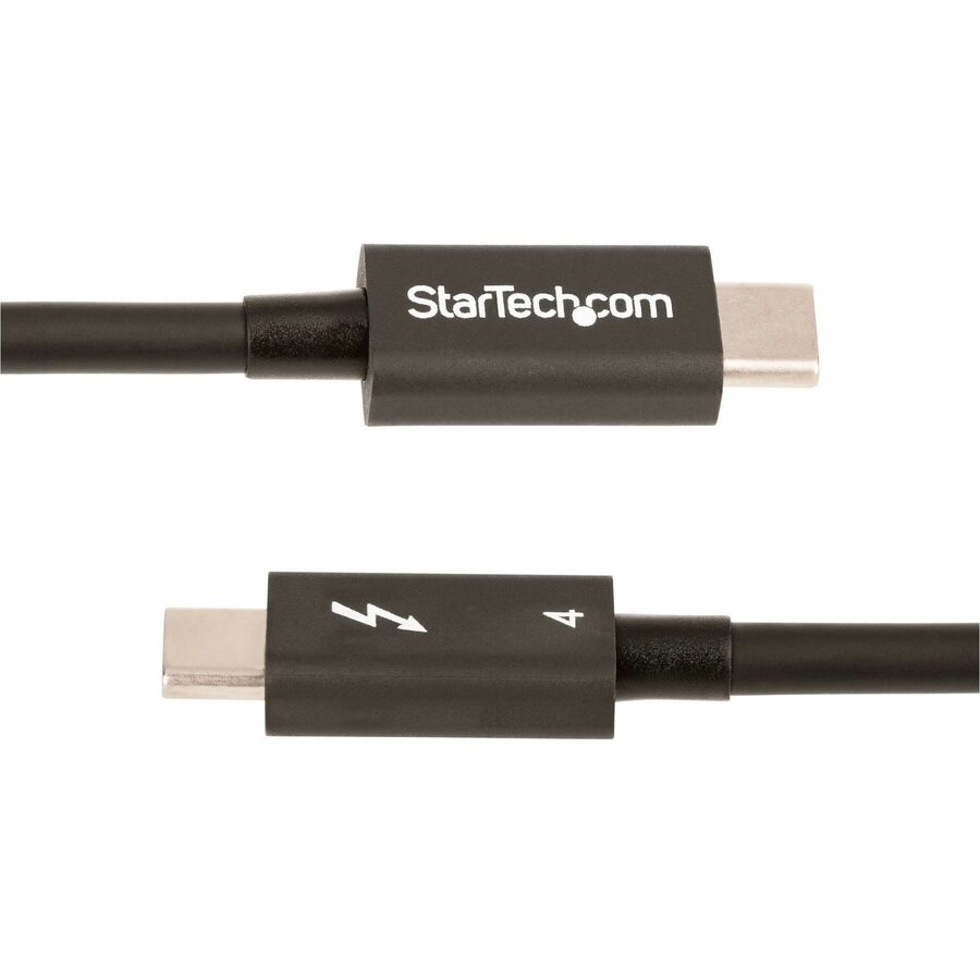 StarTech.com 1.6ft/50cm Thunderbolt 4 Cable, 40Gbps, 100W PD, 4K/8K Video,