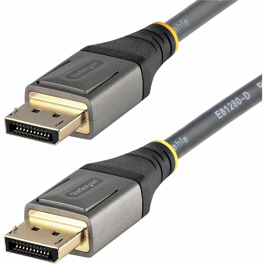 StarTech.com 1ft (30cm) DisplayPort 1.4 Cable, 8K 60Hz HDR10, UHD 4K 120Hz Video, DP to DP DP14VMM1F