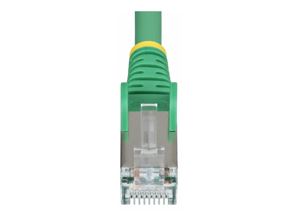 StarTech.com 1ft Green CAT6a Ethernet Cable, Snagless, S/FTP, 10G, LSZH - Patch cable - RJ-45 (M) to RJ-45 (M) - 1 ft - 0.2 in NLGN-1F-CAT6A-PATCH