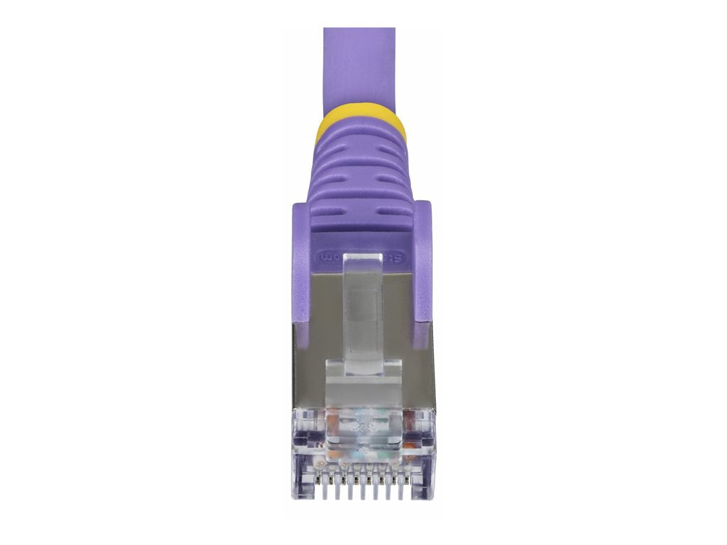 StarTech.com 1ft Purple CAT6a Ethernet Cable, Snagless, S/FTP, 10G, LSZH - Patch cable - RJ-45 (M) to RJ-45 (M) - 1 ft - 0.2 NLPL-1F-CAT6A-PATCH