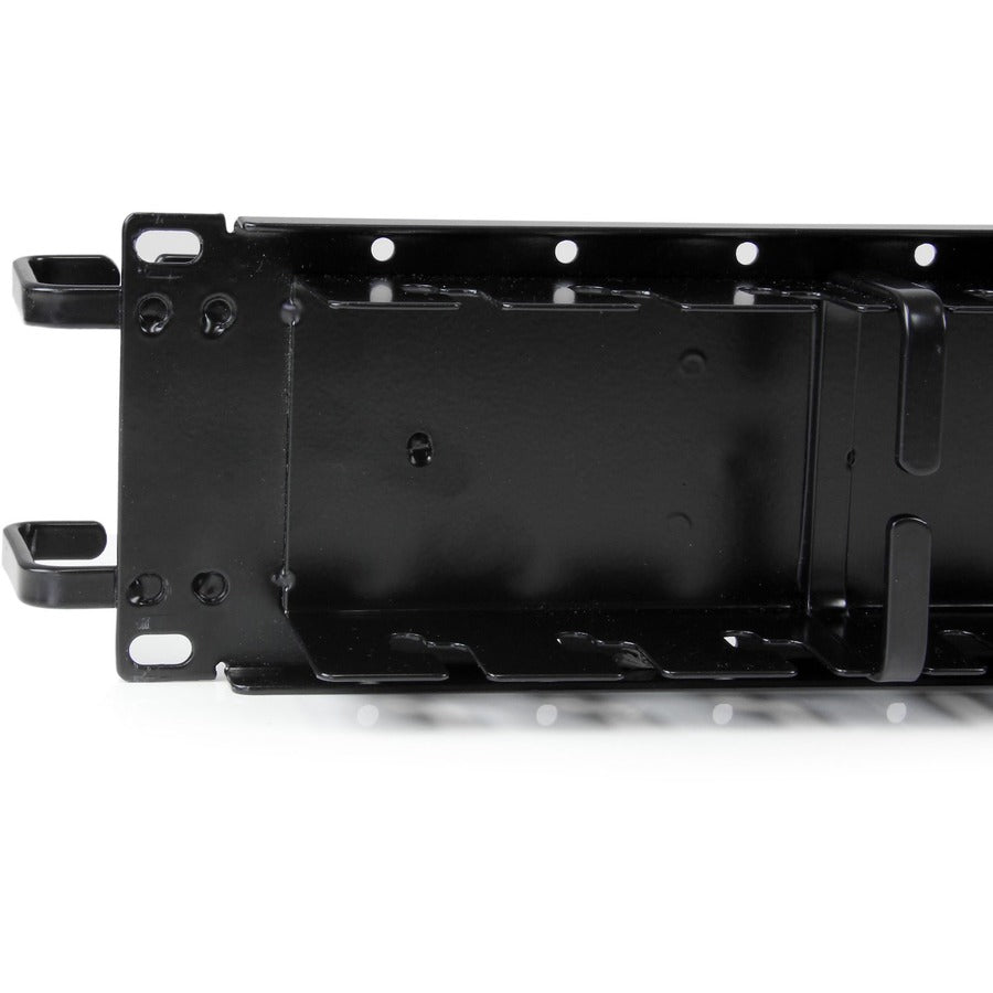 StarTech.com 2U Double-Sided Horizontal / Vertical Cable Management Panel with Finger